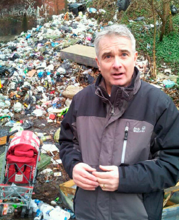 bbc tv visit at goldthorpe embankment