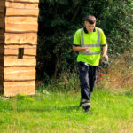 corey at august 2019 clean up at goldthorpe embankment