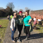 february 2019 schoolchildren hedge planting at goldthorpe embankment