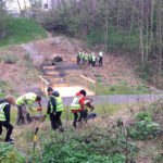 goldthorpe primary students at goldthorpe embankment