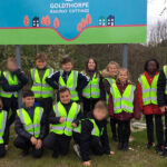 goldthorpe primary students at goldthorpe embankment