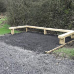 installation of seating area at goldthorpe embankment