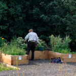 martin and herbs at clean up august 2019 at goldthorpe embankment