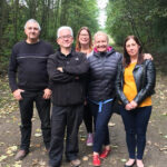 poet ian mcmillan at goldthorpe embankment