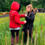 schoolchildren at Goldthorpe Embankment 3