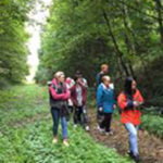 sheffield university students first site walk at goldthorpe embankment