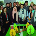 sheffield university students planning the project at goldthorpe embankment