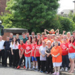 the princes trust and fire brigade helping at goldthorpe embankment