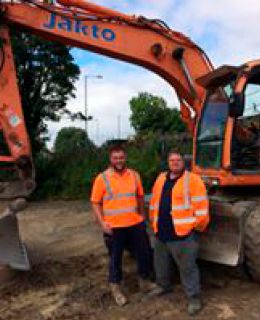 top soil helping to landscape goldthorpe embankment