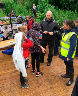 transition day Twiggs station at goldthorpe railway embankment