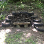 tyre feature at goldthorpe embankment