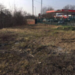 view from the top before work started at goldthorpe embankment