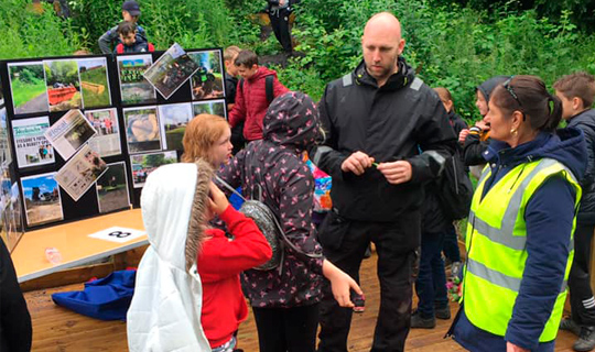 finding out about the history of goldthorpe railway embankment with john twigg